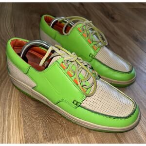 Men’s NIKE MAD JIB Leather Boat Shoes - size 10.5 - S1